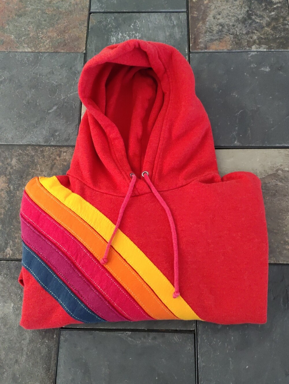 Aviator Nation 5 stripe hoodie size L - Picture 10 of 10
